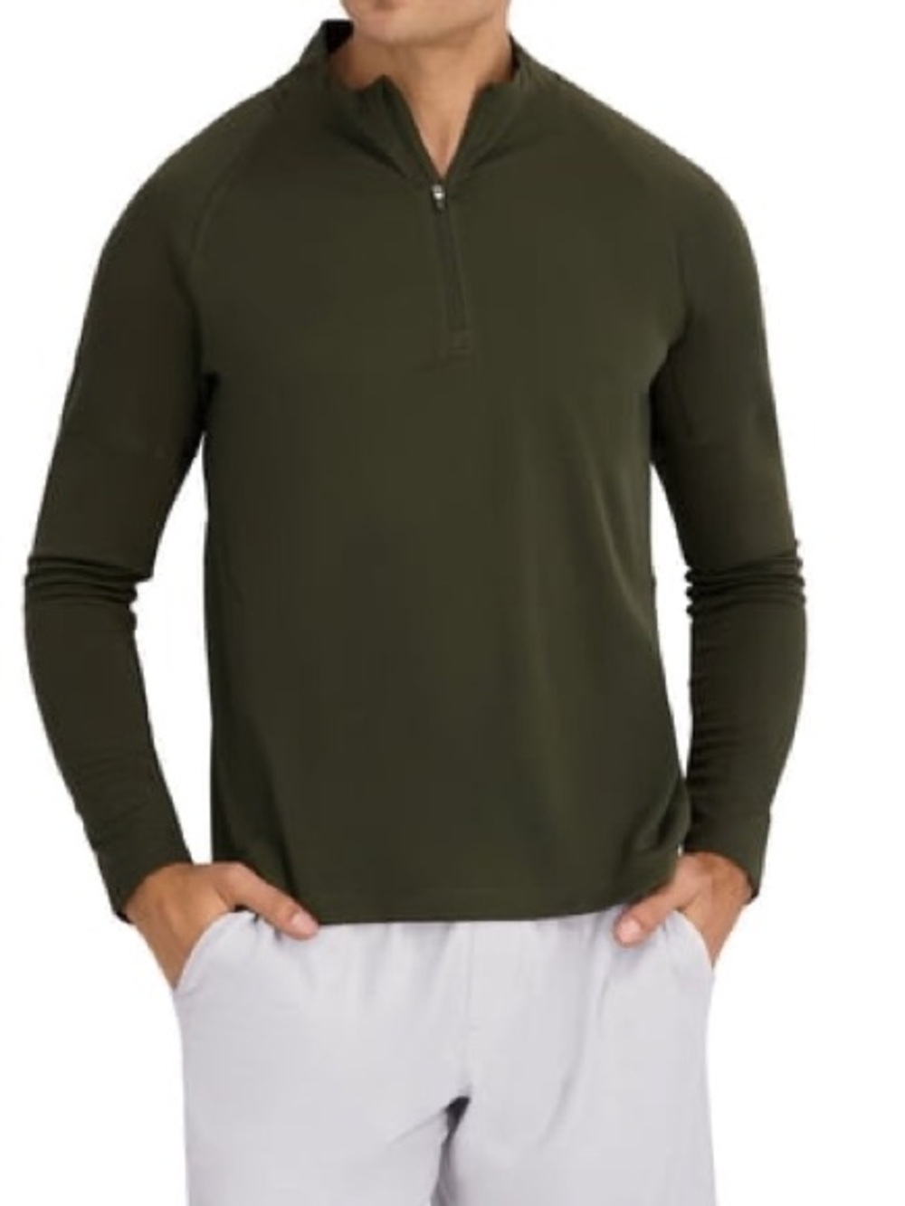 NWT Outdoor Voices Men's Trail Quarter Zip Size Small